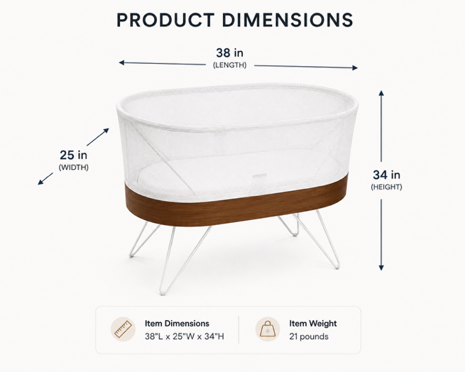 SNOO Smart Sleeper Bassinet - Image 4