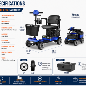 4-Wheel Mobility Scooter