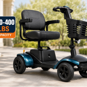 Heavy Duty Mobility Scooter— Supports Up to 400 lbs