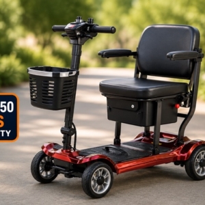 Ultra-Lightweight 4-Wheel Mobility Scooter
